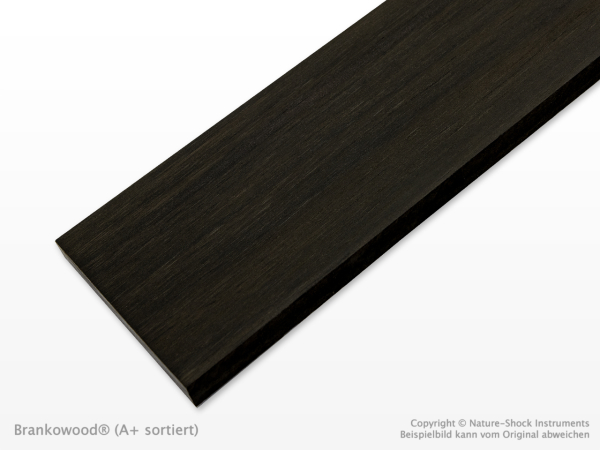 Griffbrett Gitarre Brankowood® schwarz (A+ sortiert)