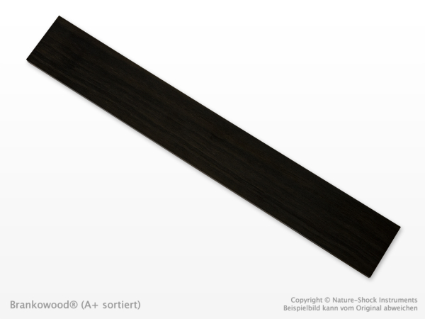 Griffbrett Gitarre Brankowood® schwarz (A+ sortiert)