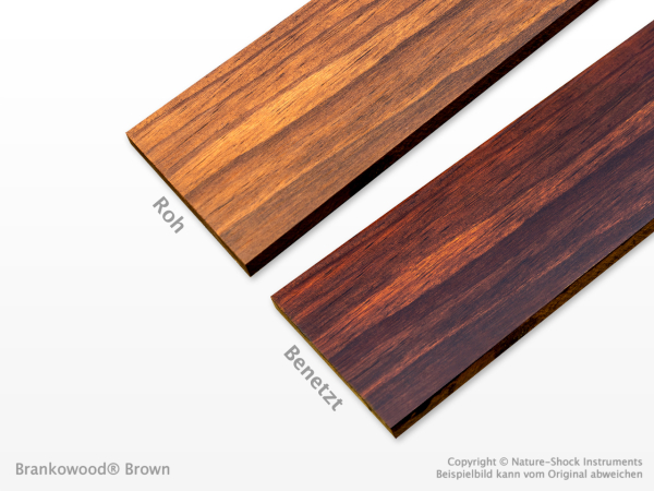 Preview: Griffbrett Bass Brankowood® Braun