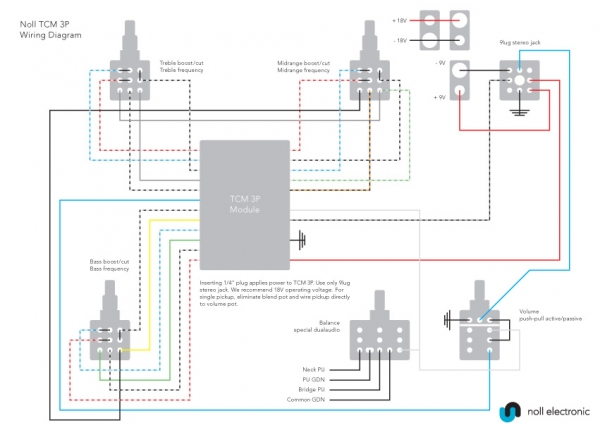 TCM 3P aktive 3-Band EQ mit Parametrik (B2042)