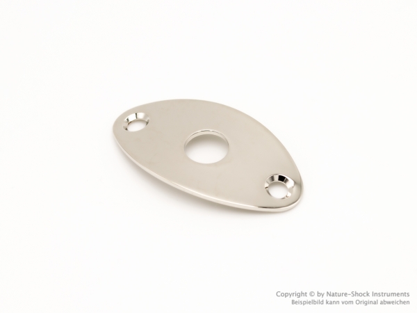 göldo "Cat Eye" Buchsenblech oval Nickel