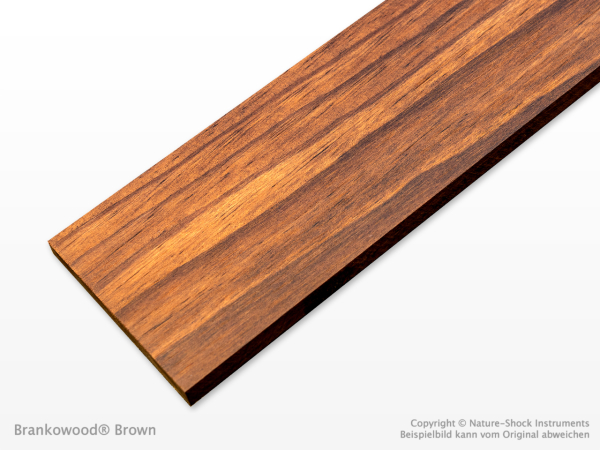 Griffbrett Bass Brankowood® Braun