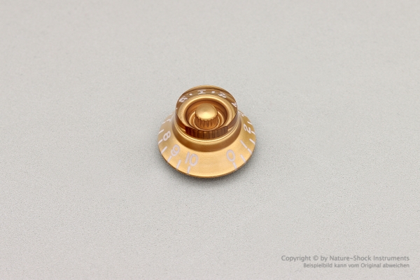 Potiknopf "Hat-Knob" G-Style Gold