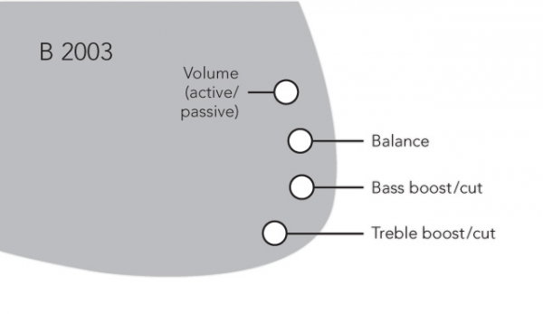 TCM 2 aktive 2-Band Elektronik (B2003)