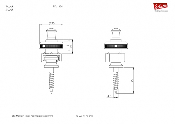 Schaller S-Locks Chrom